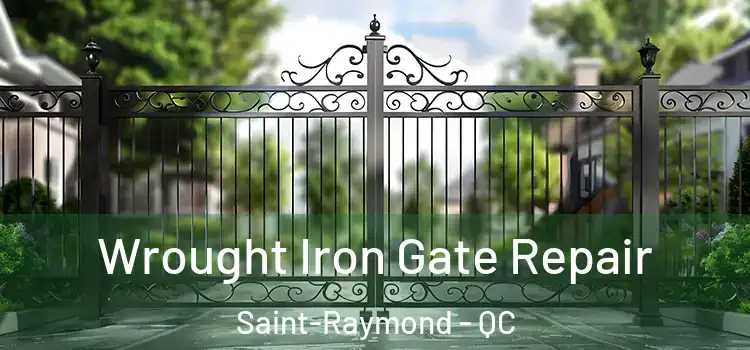 Wrought Iron Gate Repair Saint-Raymond - QC